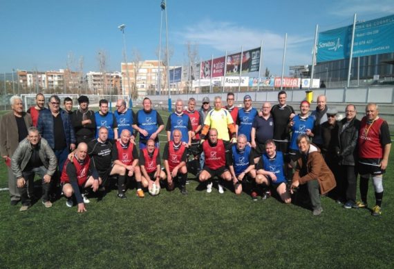 Creación de un equipo de fútbol andado