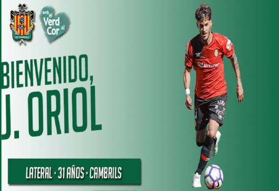 #1erEquipo | Joan Oriol, nuevo jugador de la UE Cornellà