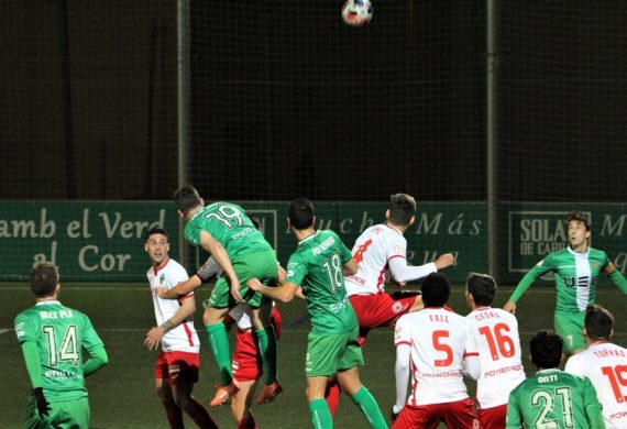 ELS VERDS CAUEN PER LA MÍNIMA (0-1)