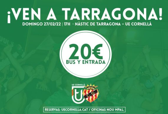 ACOMPAÑA AL EQUIPO A TARRAGONA