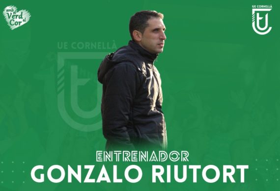 COMUNICAT OFICIAL | GONZALO RIUTORT, NOU ENTRENADOR DE LA UE CORNELLÀ