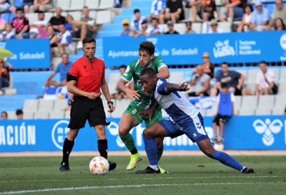 CE SABADELL 1-0 UE CORNELLÀ (JORNADA 3)