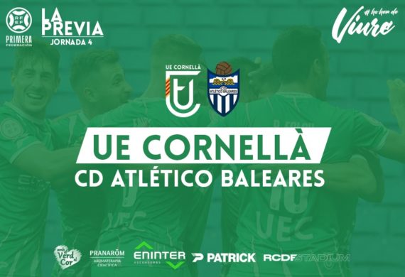 UE CORNELLÀ – CD ATLÉTICO BALEARES (JORNADA 4)