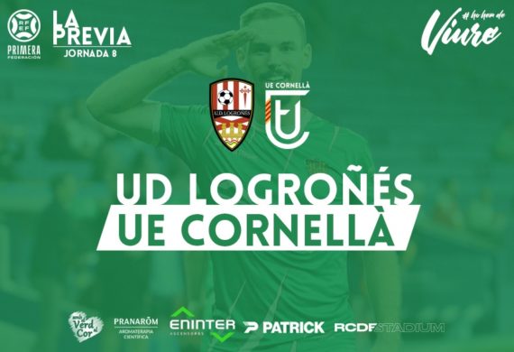 UD LOGROÑÉS – UE CORNELLÀ (JORNADA 8)