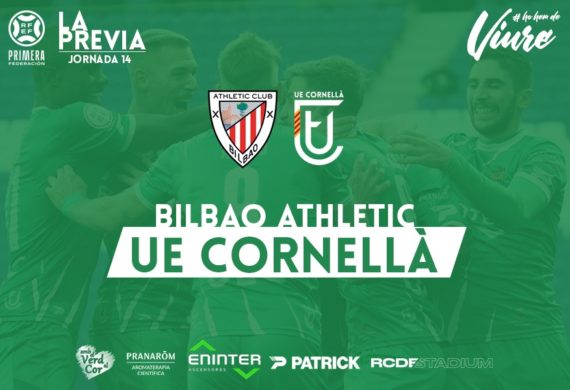 BILBAO ATHLETIC – UE CORNELLÀ (JORNADA 14)