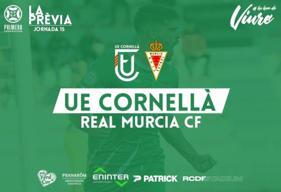 UE CORNELLÀ – REAL MURCIA CF (JORNADA 15)