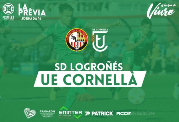 SD LOGROÑÉS – UE CORNELLÀ (JORNADA 16)