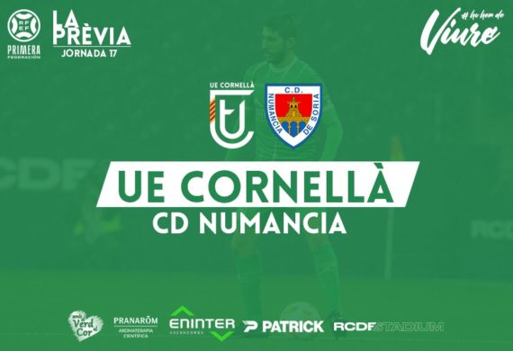 UE CORNELLÀ – CD NUMANCIA (JORNADA 17)