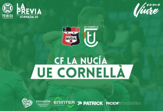 CF LA NUCÍA – UE CORNELLÀ (JORNADA 20)