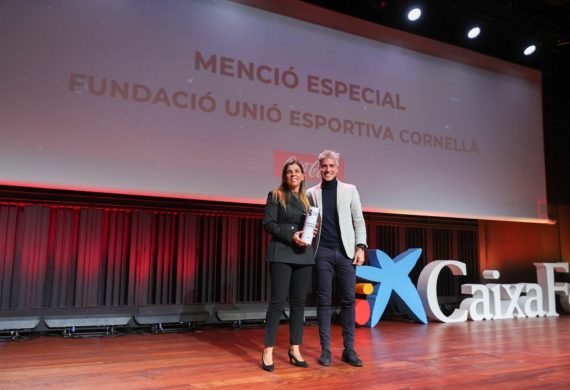 LA FUNDACIÓ UEC REP UNA MENCIÓ ESPECIAL EN LA FESTA DE L’ESPORT CATALÀ