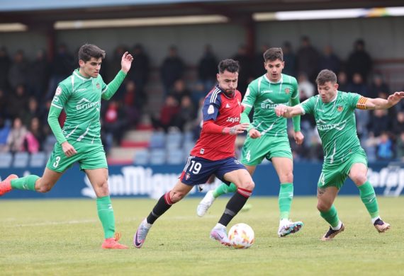 CA OSASUNA PROMESAS 1-0 UE CORNELLÀ (JORNADA 25)