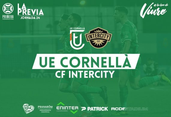 UE CORNELLÀ – CF INTERCITY (JORNADA 24)