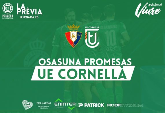 CA OSASUNA PROMESAS – UE CORNELLÀ (JORNADA 25)