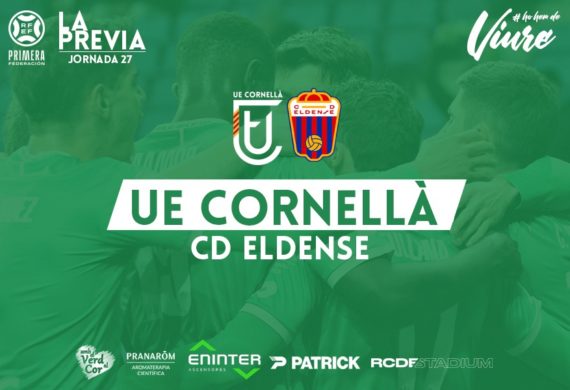 UE CORNELLÀ –  CD ELDENSE (JORNADA 27)