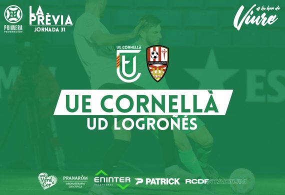 UE CORNELLÀ – UD LOGROÑÉS (JORNADA 31)