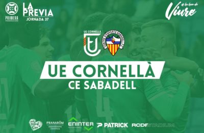UE CORNELLÀ - CE SABADELL (JORNADA 37)
