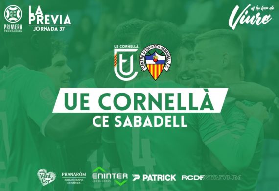 UE CORNELLÀ – CE SABADELL (JORNADA 37)