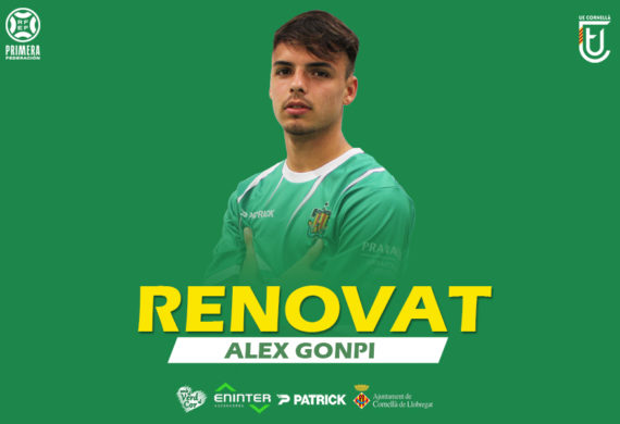 ALEX GONPI RENOVA EL SEU COMPROMÍS AMB LA UE CORNELLÀ