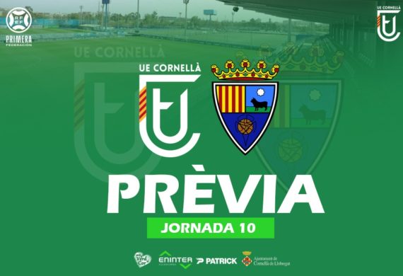 UE CORNELLÀ – CD TERUEL (PRÈVIA J10)