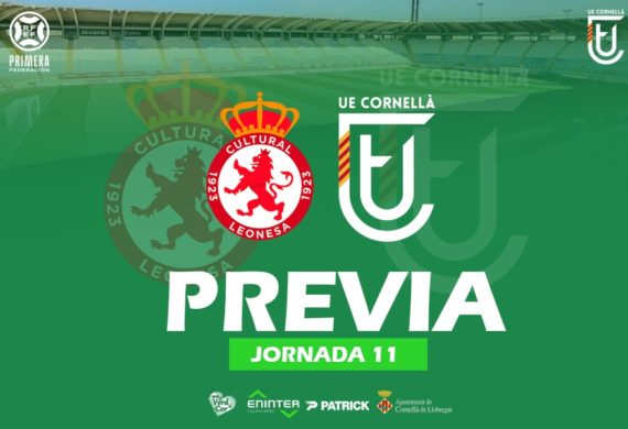 CULTURAL LEONESA – UE CORNELLÀ (PREVIA J11)