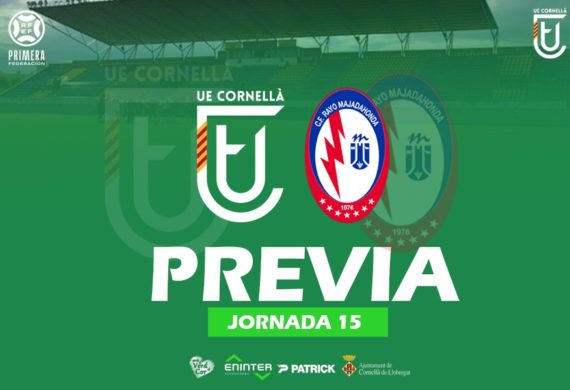 UE CORNELLÀ – RAYO MAJADAHONDA (PREVIA J15)