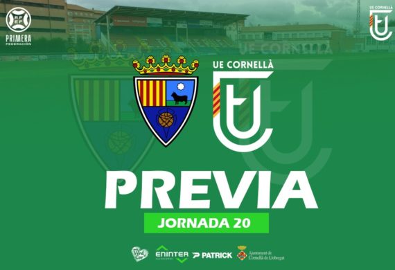 CD TERUEL – UE CORNELLÀ (PREVIA J20)