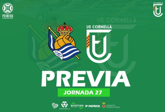 REAL SOCIEDAD B – UE CORNELLÀ (PRÈVIA J27)