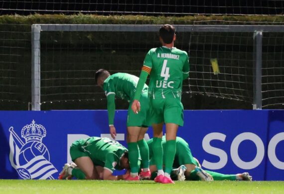 REAL SOCIEDAD B 1-2 UE CORNELLÀ (CRÒNICA J27)