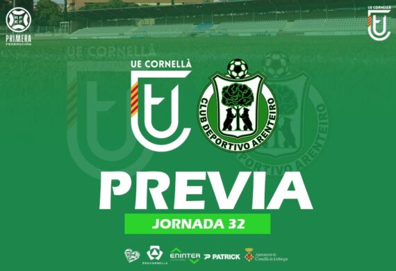 UE CORNELLÀ – CD ARENTEIRO (PREVIA J32)