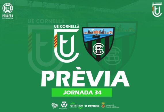 UE CORNELLÀ – SESTAO RIVER (PRÈVIA J34)