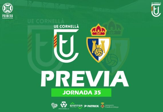 UE CORNELLÀ – SD PONFERRADINA (PREVIA J35)