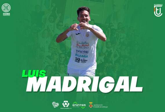 LA UE CORNELLÀ INCORPORA LUIS MADRIGAL