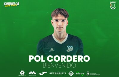 POL CORDERO SE INCORPORA A LA UE CORNELLÀ